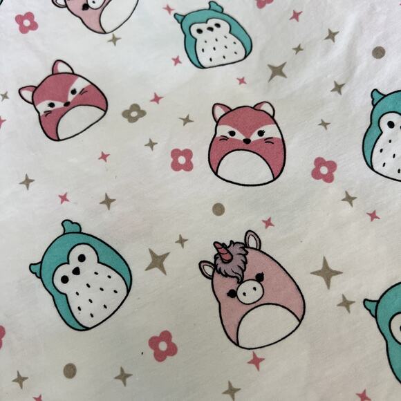 Squishmallows Kids Morning Bird 100% Cotton Twin Sheet High Quality Sell Amazon - Picture 1 of 15